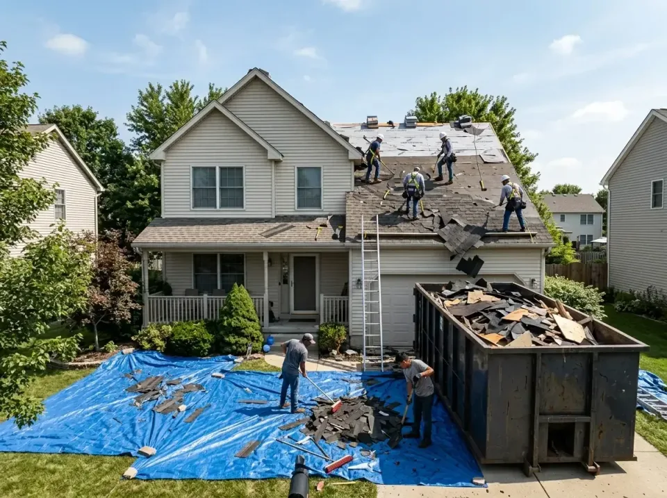 roof-replacement-debris-remova-004 — frequently asked questions, Cheapest Dumpster Rentals in Bald Knob, AR